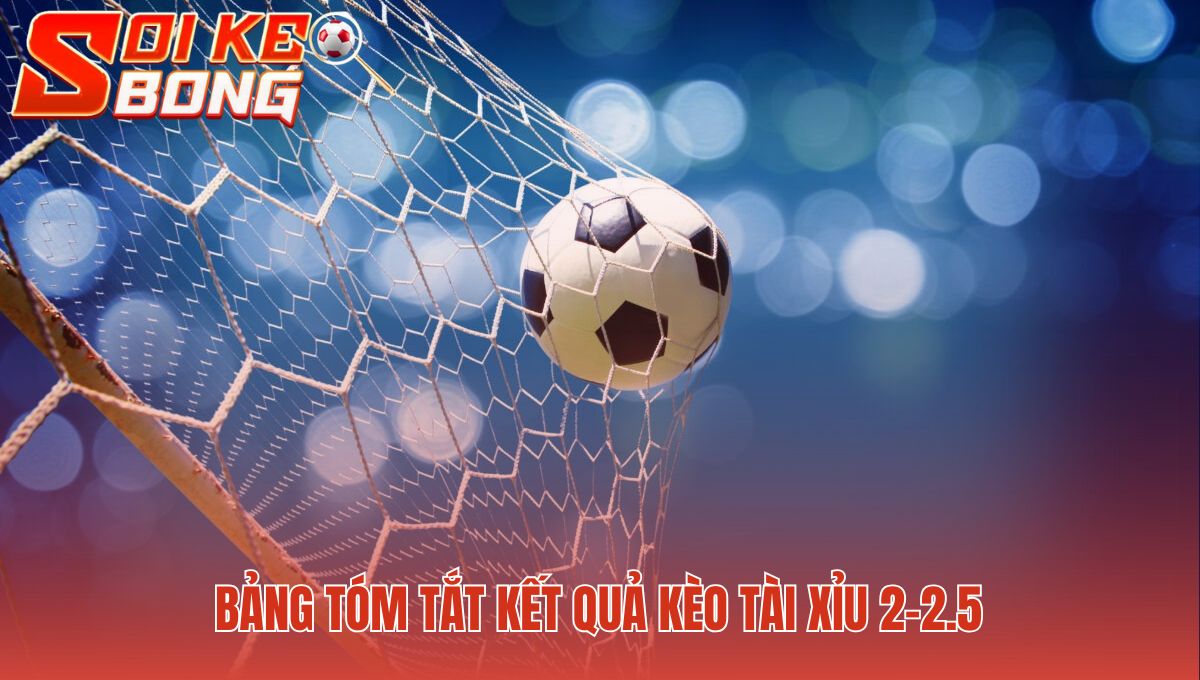 Bảng tóm tắt giúp ghi nhớ trực quan kết quả 2.25