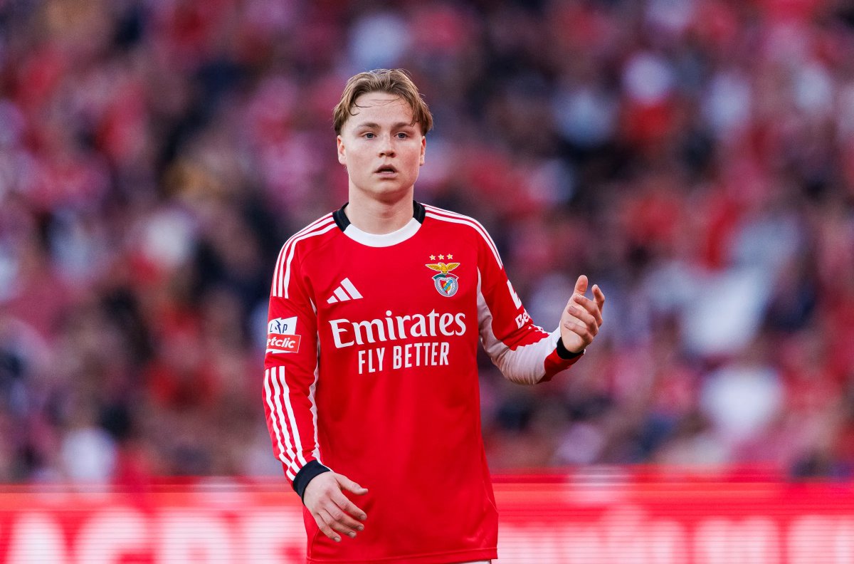 MU quyết tâm đưa Andreas Schjelderup về Old Trafford 1 Schjelderup là tài năng nổi bật của bóng đá châu Âu