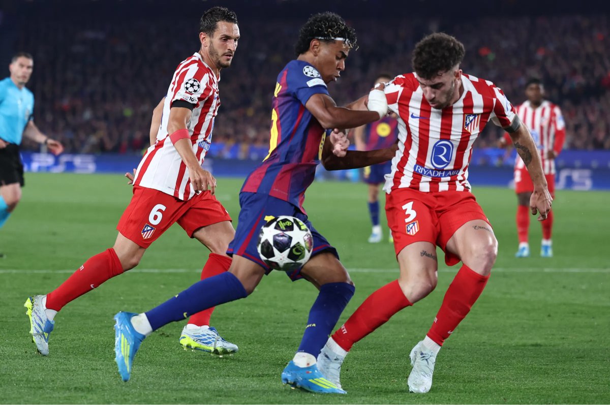 Atl Madrid chơi chắc chắn trước Barcelona