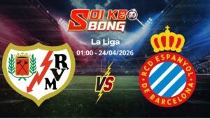 Soi kèo Vallecano vs Espanyol ngày 24/04 | La Liga