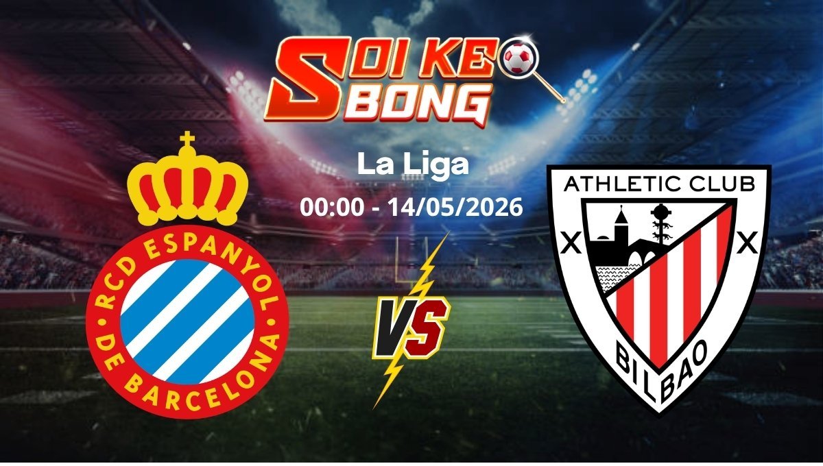Soi kèo Espanyol vs Bilbao ngày 14/05 | La Liga
