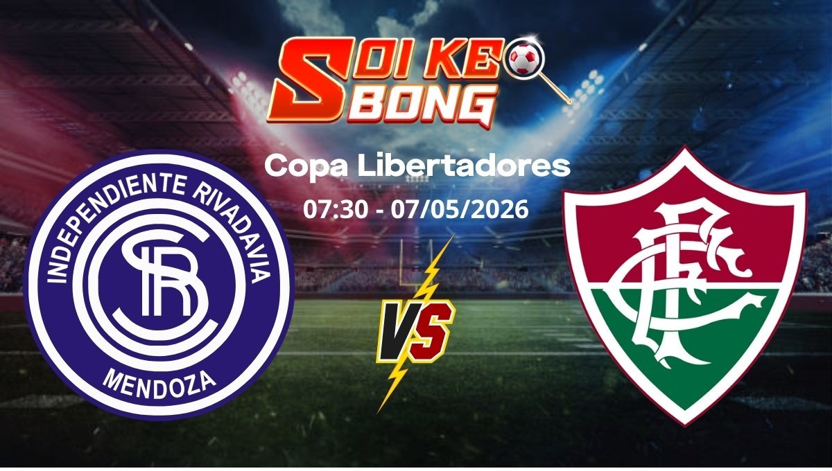 Soi kèo Rivadavia vs Fluminense ngày 07/05 | Copa Libertadores