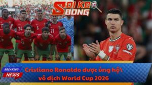 Cristiano Ronaldo được ủng hộ vô địch World Cup 2026