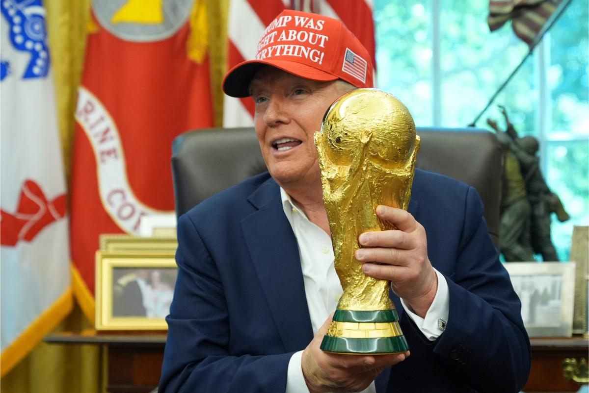 Donald Trump tin ĐT Mỹ đủ sức vô địch World Cup 2026 1 Tổng thống Trump tin ĐT Mỹ có thể tạo nên lịch sử