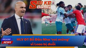 HLV ĐT Bồ Đào Nha ‘vui mừng’ vì Leao bị đuổi