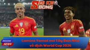 Lamine Yamal mơ Tây Ban Nha vô địch World Cup 2026