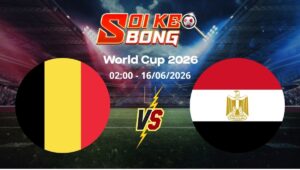 Soi kèo Bỉ vs Ai Cập ngày 16/06 | World Cup 2026