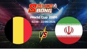 Soi kèo Bỉ vs Iran ngày 22/06 | World Cup 2026
