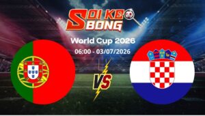 Soi kèo Bồ Đào Nha vs Croatia ngày 03/07 | World Cup 2026