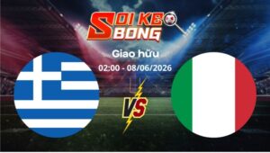 Soi kèo Hy Lạp vs Ý ngày 08/06 | Giao hữu