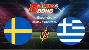 Soi kèo Thụy Điển vs Hy Lạp ngày 06/06 | Giao hữu