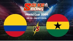 Soi kèo Colombia vs Ghana ngày 04/07 | World Cup 2026